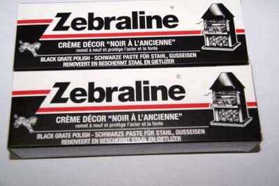 Zebraline - Budgetverpakking 2 tubes kachelpoets - Diep zwart -