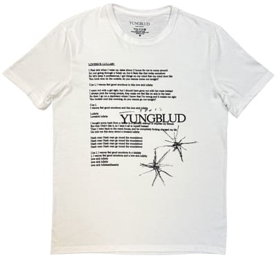 Yungblud - Lovesick Lullaby Heren Tshirt - S - Wit