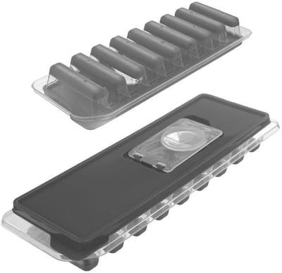 Orion - IJsblokjesvorm - Met Deksel - Elastische Bodem