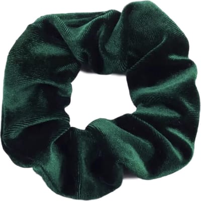 Kraagjeskopen.nl® Scrunchie Velvet Bosgroen Haarelastiek Haaraccessoire - 1 stuk