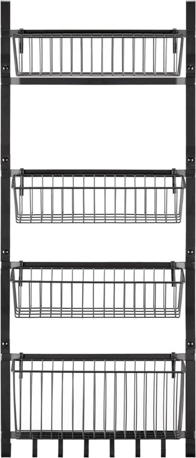 DYNA® Kruidenrek ophangbaar - Kruidenrek - Zwart - ‎41cm x 27cm x 14cm