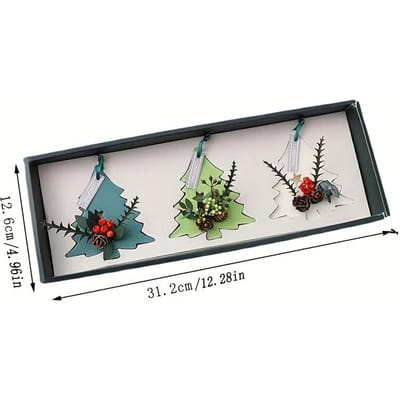 1 set Coffret Cadeau Cire Aromathérapie Décoration Intérieure Armoire Désodorisant Cire Aromathérapie Solide Parfumée Cadeau de Noël Cadeau 3pcs