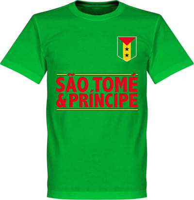 Sao Tomé en Principe Team T-Shirt - Groen - M