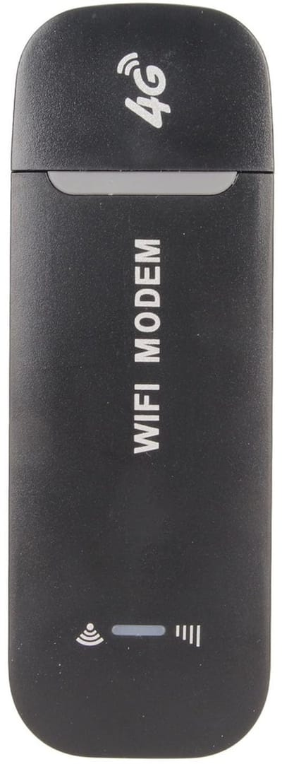 VT Goods - 4G Travel Mobile WiFi Hotspot - Hoge Snelheid - Compact en Lichtgewicht - Ondersteunt 10 Apparaten - Perfect voor Reizen - Zwart