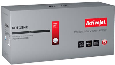 ActiveJet AT-13NX Toner voor HP-printer; HP 13X Q2613X vervanging; Opperste; 4400 pagina's; zwart.