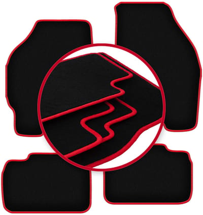 CARLUX-RED automatten voor: Fiat Punto I hatchback (1992-1999)