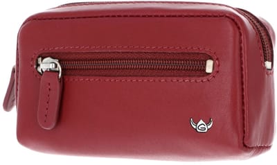 Golden Head Leren sleutelgeval Polo RV-Schlüsseletui 5068 Rot donkerrood