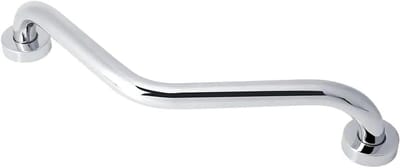 Veiligheidsgreep Badkamer - Badgreep Douchegreep - Voorkomt Uitglijden - Roestvrij Staal - 44.5 cm - Zilver