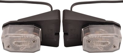 Set van 2 Aspock flexipoint breedtelichten - wit - 50 cm