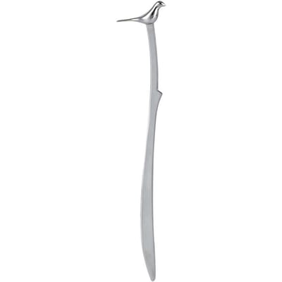 Bladwijzer Vogelvormige Metalen Legering Boekclip Student Schrijfwaren Decor Pagineringsmarkering Leesassistent School Kantoorartikelen gray