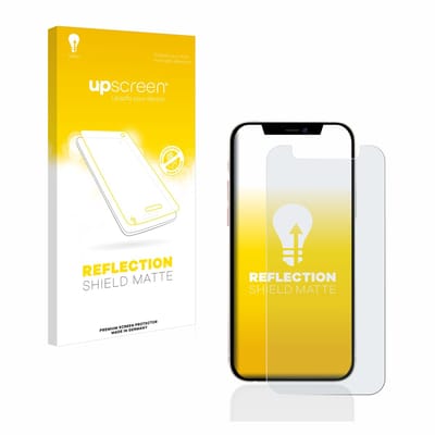 upscreen - Screenprotector voor Apple iPhone 12 mini - Folie Beschermfolie anti glare matte