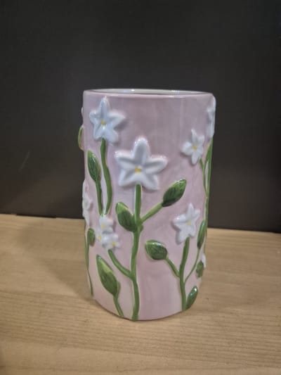 Flair dreamy light pink vase- bloemen-daan kromhout