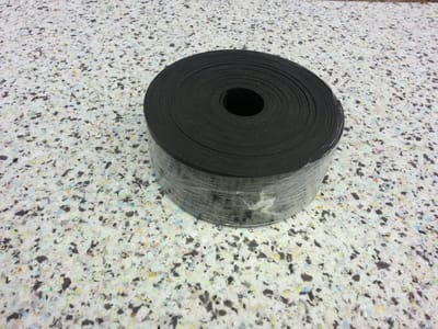 Rubber strip 30x3 op rol SBR oplegrubber