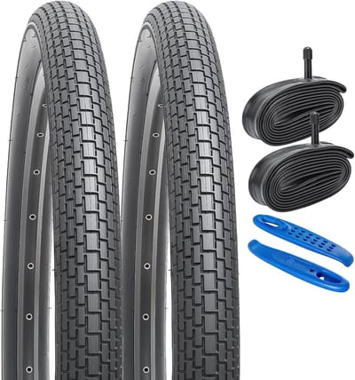 26 inch fietsbanden 26 x 2,35 geschikt voor Schrader-ventiel