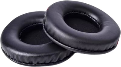 Koptelefoon Oorkussens 55mm – Leren Foam Schuim Vervangingskussens voor Headphones, Comfortabel en Duurzaam