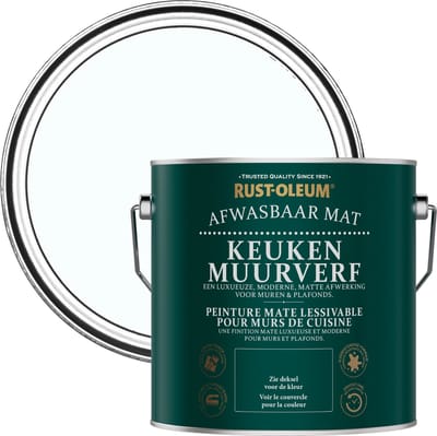 Rust-Oleum Lichtblauw Keuken muurverf - Ijskap 2,5L