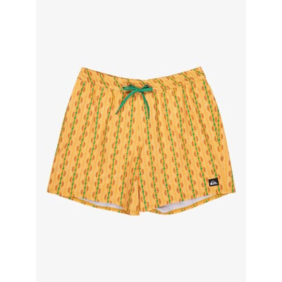 Quiksilver Stretch Printed Volley 16´´ Zwembroek Geel S Man
