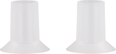 Youha® Borstschildverkleiners - Borstschilden - Borstkolf accessories - BPA vrij - elektrische draadloze borstkolven - Silicone borstschilden - Set van 2 stuks - Maat 18mm
