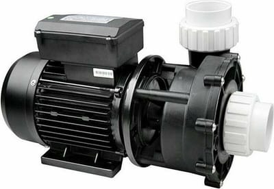 LIVIN' Spa Pomp LX LP200 - Whirlpools - 2 PK - 1 snelheid - 230V - 2,2 KW - 2" aansluiting - 40*20,5*20,5 CM - Zwart