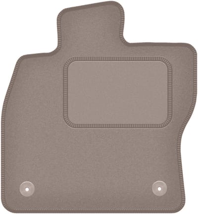 Beige bestuurdersmat voor: Audi A3 8V 3-deurs, sedan, limousine, sportback (2012-)