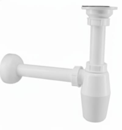Fix PVC plugbekersifon 5/4-32mm - wit