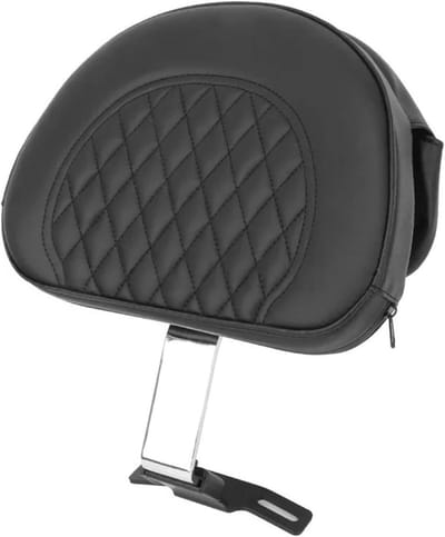 Motorfiets Rugleuning - Passagierssteun Sissy Bar - Comfortabel Rijden - Verstelbaar Zonder Gereedschap - Niet gespecificeerd - Zwart