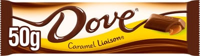 Dove Liaison - Melk Chocolade Caramel Repen - Singles - 24 x 50g