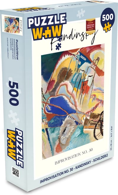 Puzzel Improvisation no. 30 - Kandinsky - Schilderij - Legpuzzel - Puzzel 500 stukjes