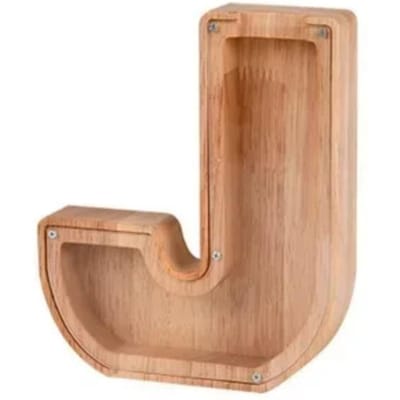 26 Engelse Letters Vorm Eenvoudige Houten Spaarpot Kassa Munt Huisornamenten Souvenir Handwerk Kindercadeaus Kindercadeaus