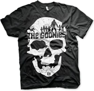 The Goonies Heren Tshirt -L- Skull Zwart