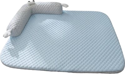 Zomer Koelmat Huisdier Slaapmat, Ademende en Absorberende Dierenbed Mat voor Katten en Honden, Koel Kussen voor Kleine en Middelgrote Huisdieren - Maat M