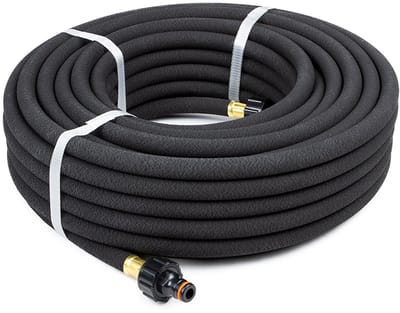 Rubbermagazijn - Druppelslang - Zwart - 25 meter - Binnendiameter: 12,5mm - Zweetslang