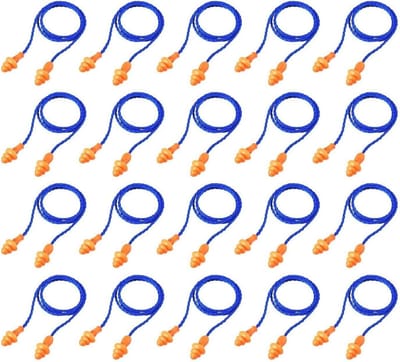 20 Paar Silicone Oordopjes voor Slaap en Gehoorbescherming - Comfortabele en Effectieve Geluidsreductie