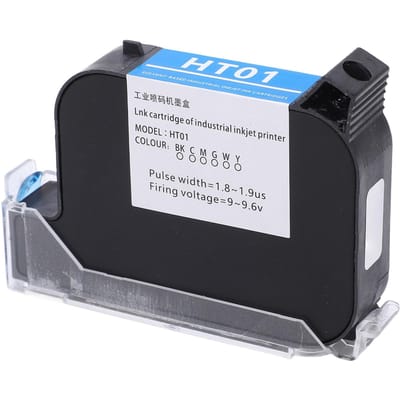 42ML Handheld Printer Inktcartridge Sneldrogende Inkjet Printer Cartridge Vervanging 12.7mm blauw