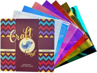 Vinyl Folie set - Superior Holo Opal (Cricut, Silhouette & LOKLiK Compatible, Stickers & DIY)