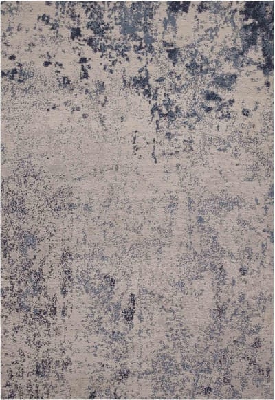 Easy Living - Easy Living Dara Blue Vloerkleed - 160x230  - Rechthoek - Buiten,Laagpolig Tapijt - Industrieel - Beige, Blauw, Grijs