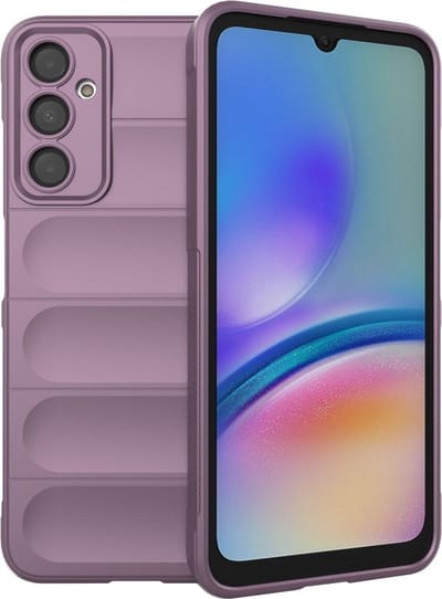 Coverup Hoesje - Geschikt voor Samsung Galaxy A05s Hoesje - Coverup Hands-On Rugged Back Cover - Paars