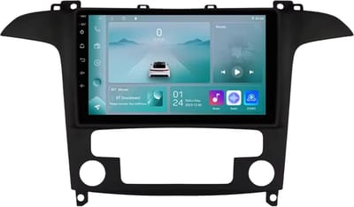 Autoradio met bluetooth - Carplay - Voor Ford S-Max (2007-2015) - Geschikt voor Apple en Android - Stereo - Navigatie - Navigatiesysteem auto - 1GB 32GB