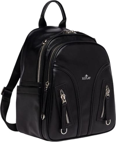 REPLAY Vrije tijd rugzak Rugzak Backpack Black Zwart