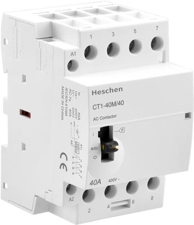 Allecto - Modulaire AC-bescherming - 40A - 4 polen - Handmatige