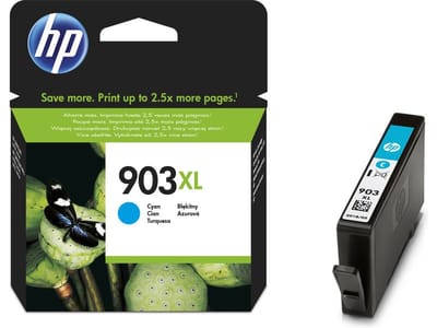 HP Inktcartridge 903XL (T6M03AE) Cyaan Hoge capaciteit