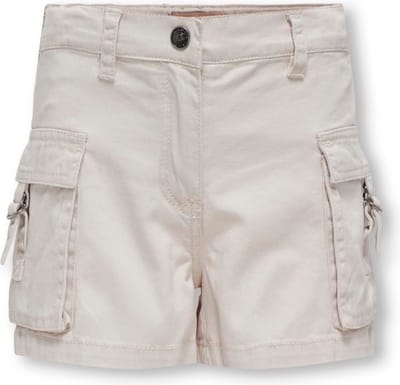 ONLY KOGSTINE CARGO SHORTS OTW Meisjes Broek - Moonbeam - Maat 164
