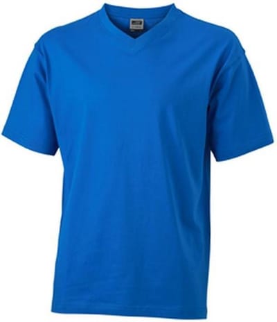 James and Nicholson Heren V Hals Tee (Kobaltblauw)