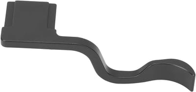 Camera Duimgreep - Vingerhouder - Stabiliteit Fotografie - CNC Aluminium Constructie - Zwart