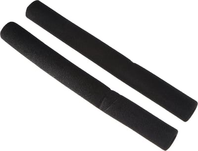 Zwarte Universele Zacht Handvat Covers voor Sturen - 6 x 22 x 400 mm