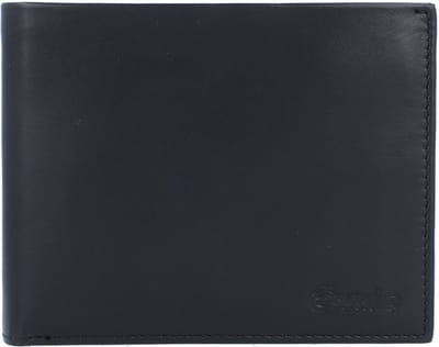 Esquire Nieuw Zijden Portemonnee Leer 12 cm - Jongens - Horizontaal - schwarz