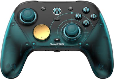 Gamesir, G7 Pro 8K Bluetooth en Bedrade PC Hall Effect Ultra Reactieve Gamecontroller, Zwart / Blauw