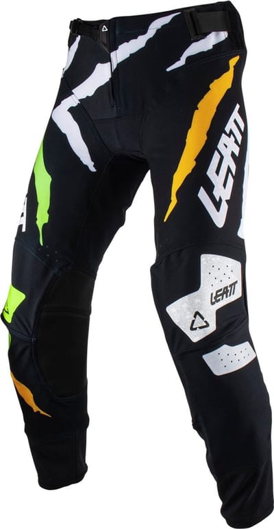 Leatt Moto 5.5 I.K.S. Tijger Zwart Groen Oranje Crossbroek - Broek