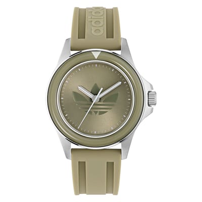 Adidas Originals Expression One AOFH24509 Horloge - Siliconen - Groen - Ø 44 mm