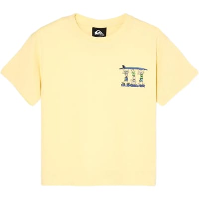 Quiksilver Trucks T-shirt Met Korte Mouwen Geel 3 Years Jongen
